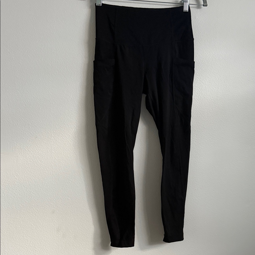 Black High-Waisted Leggings